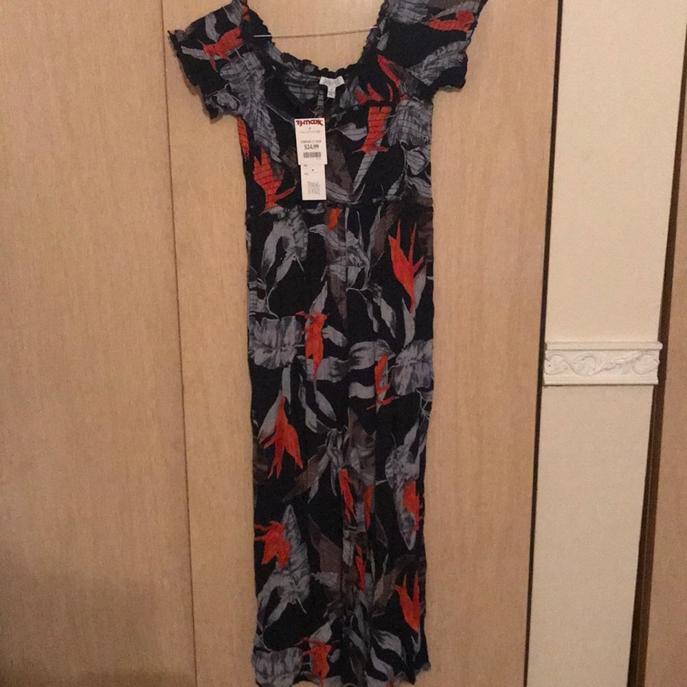 Women’s medium floral jumpsuit